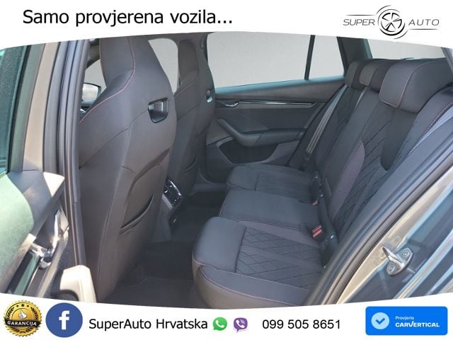 Škoda Octavia Combi RS 2.0 TDI (200 KS) 4x4 DSG LED+GR SJED+ACC