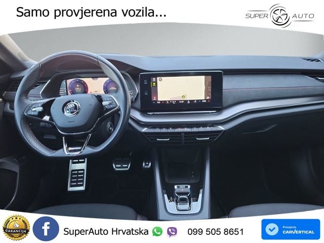 Škoda Octavia Combi RS 2.0 TDI (200 KS) 4x4 DSG LED+GR SJED+ACC