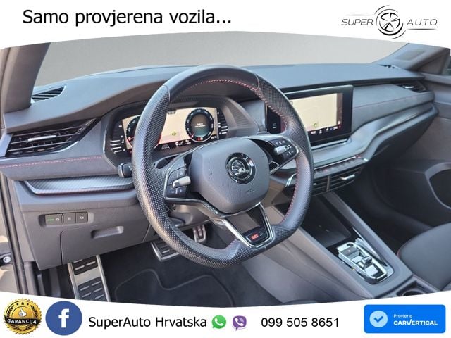 Škoda Octavia Combi RS 2.0 TDI (200 KS) 4x4 DSG LED+GR SJED+ACC