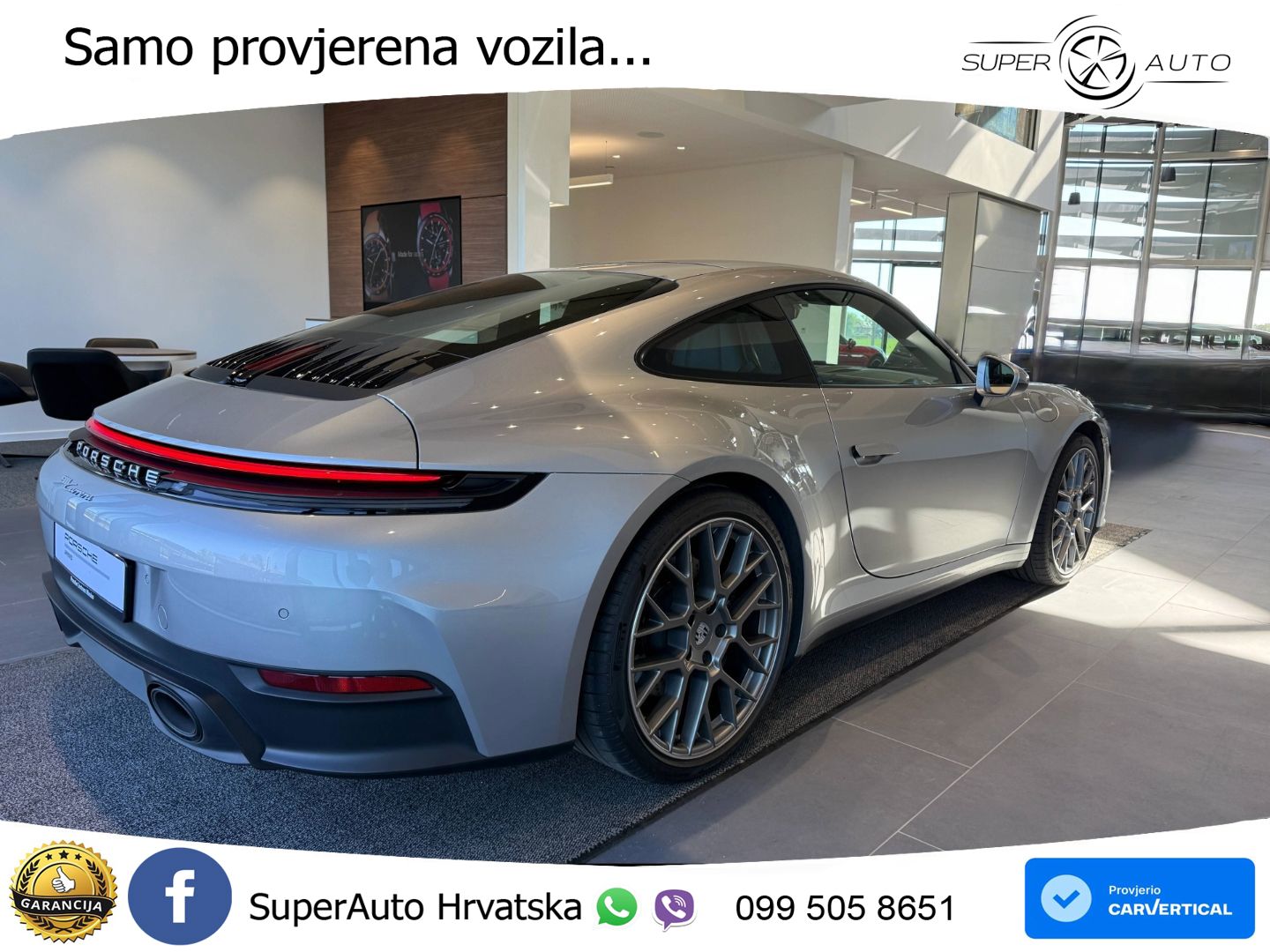 Porsche 911 Carrera 3.0 (394 KS) PDK LED+GR SJED+ACC