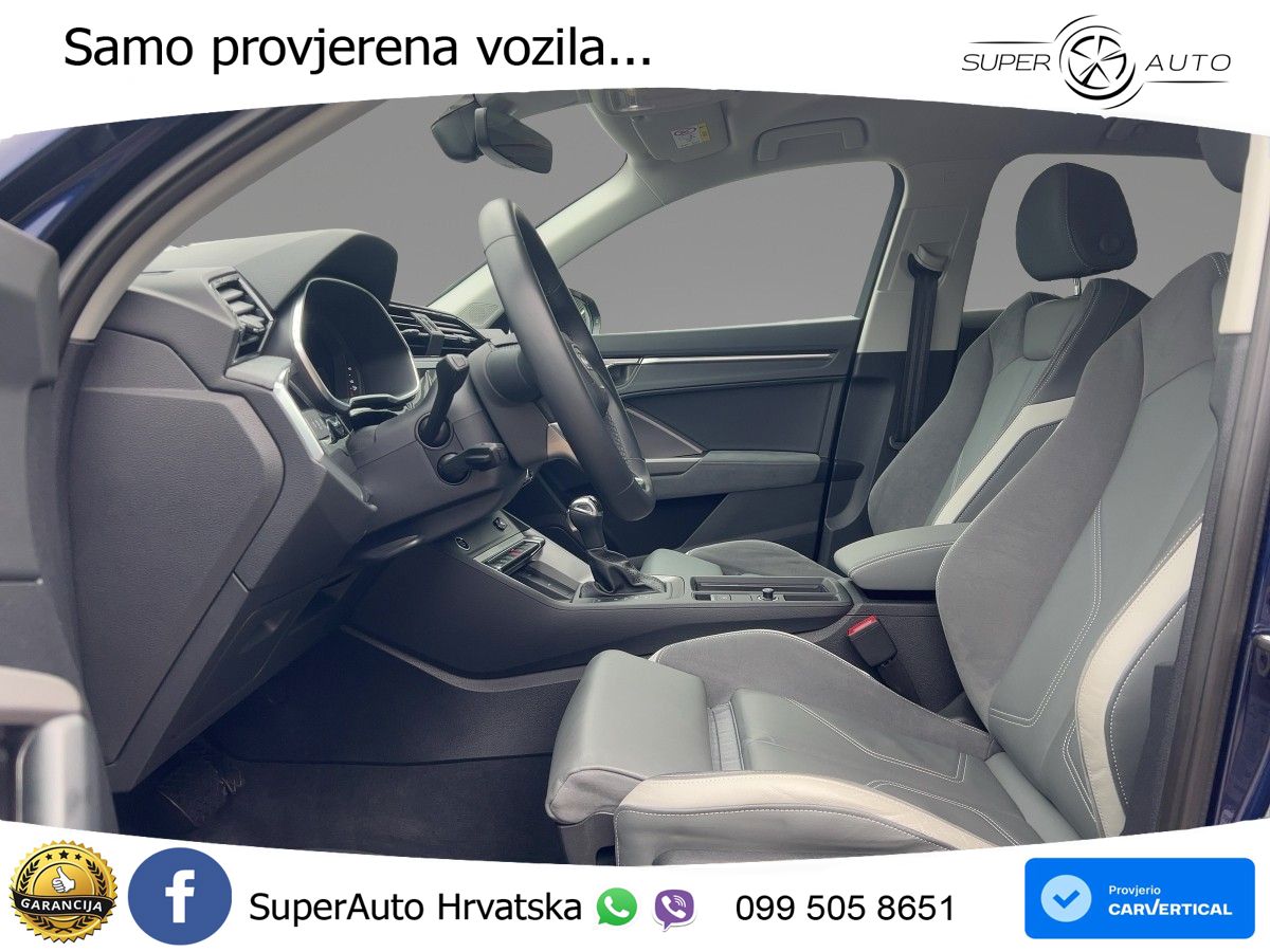 Audi Q3 II Sportback 40 TFSI (190 KS) quattro S tronic LED+GR SJED+ACC