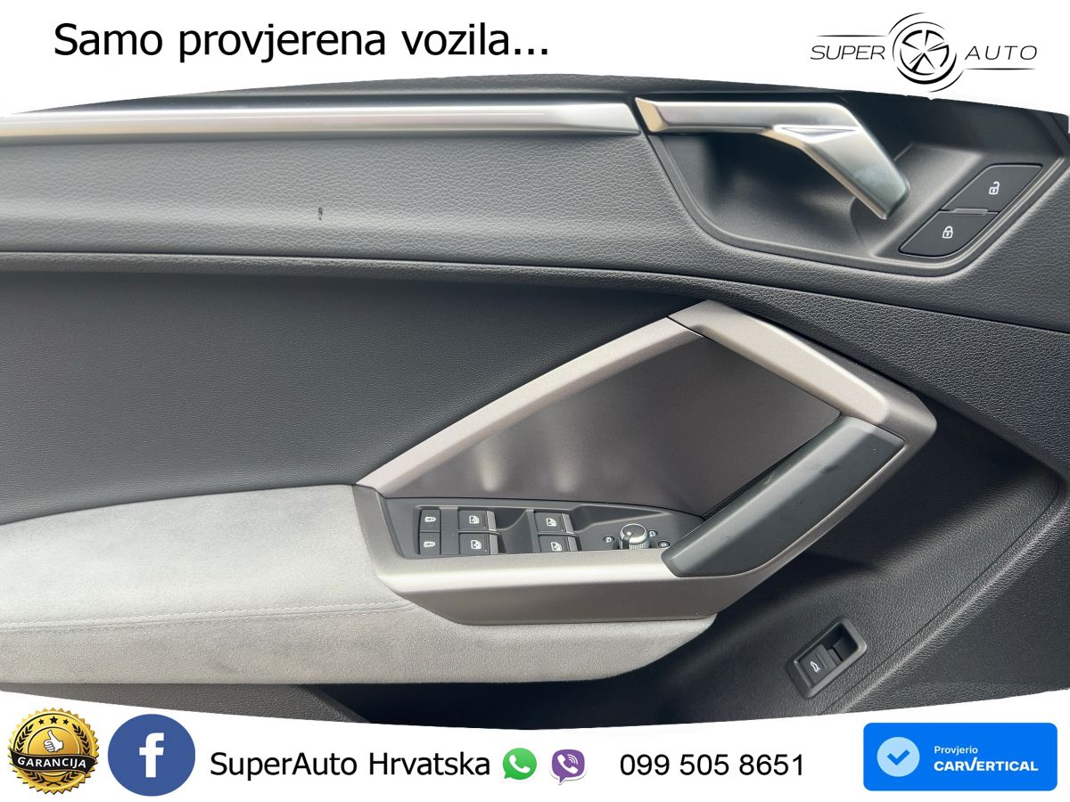 Audi Q3 II Sportback 40 TFSI (190 KS) quattro S tronic LED+GR SJED+ACC