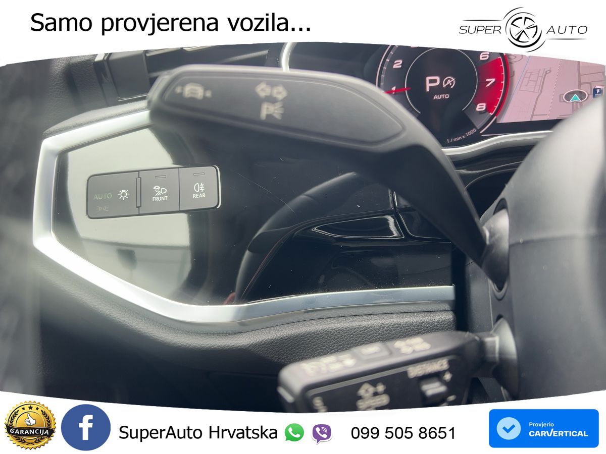 Audi Q3 II Sportback 40 TFSI (190 KS) quattro S tronic LED+GR SJED+ACC