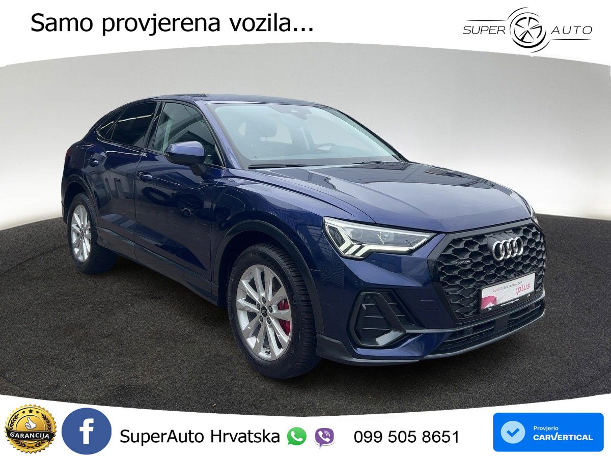 Audi Q3 II Sportback 40 TFSI (190 KS) quattro S tronic LED+GR SJED+ACC