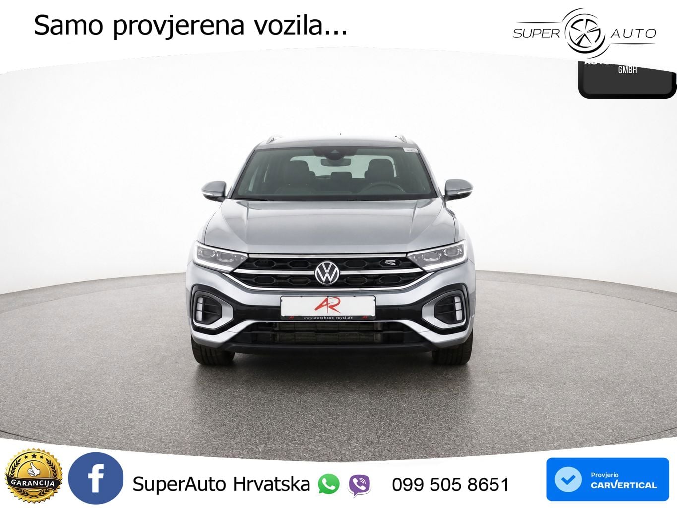 Volkswagen T-Roc 1.5 TSI (150 KS) DSG R-Line LED+GR SJED+ACC