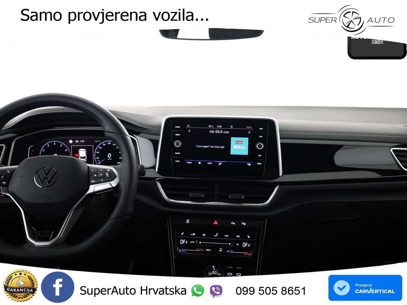 Volkswagen T-Roc 1.5 TSI (150 KS) DSG R-Line LED+GR SJED+ACC