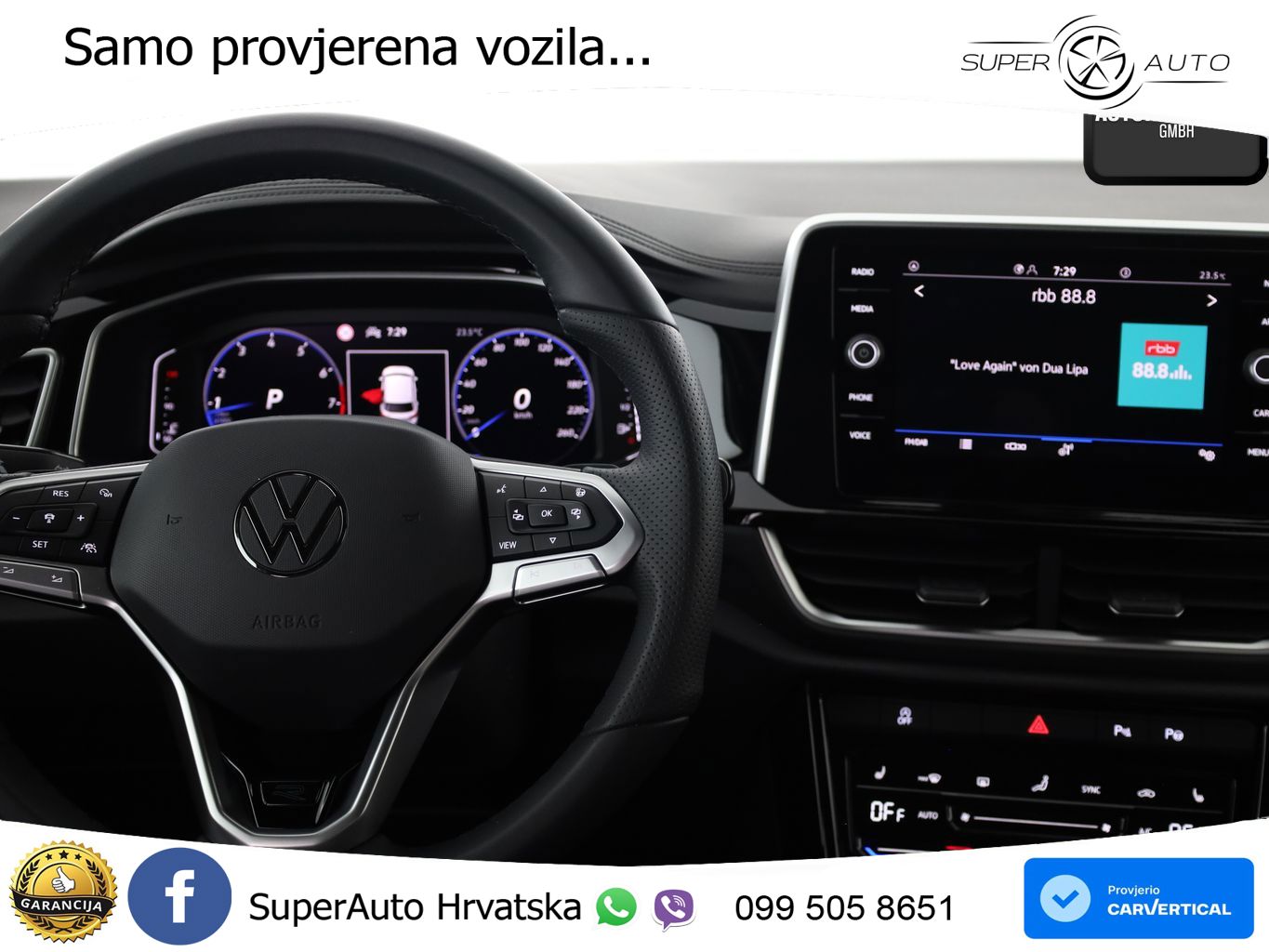 Volkswagen T-Roc 1.5 TSI (150 KS) DSG R-Line LED+GR SJED+ACC