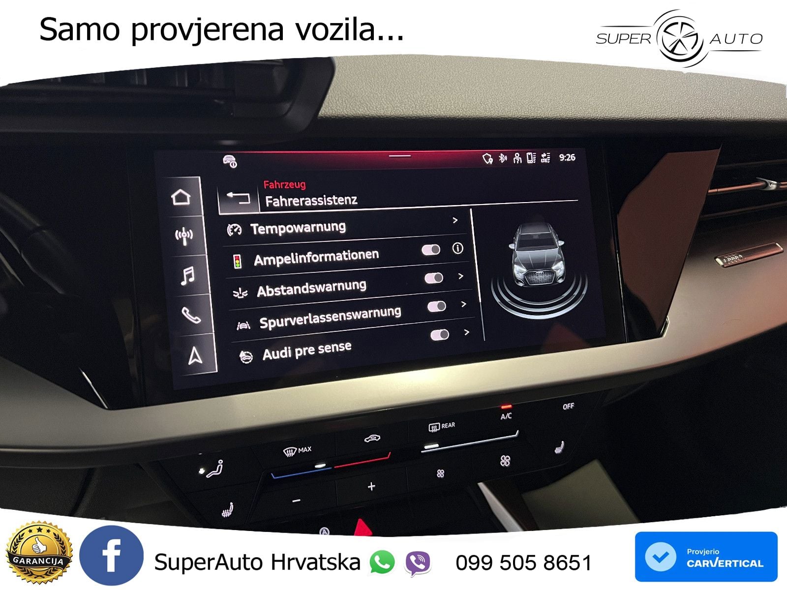 Audi A3 Limuzina 35 TDI (150 KS) S tronic LED+GR SJED+ACC
