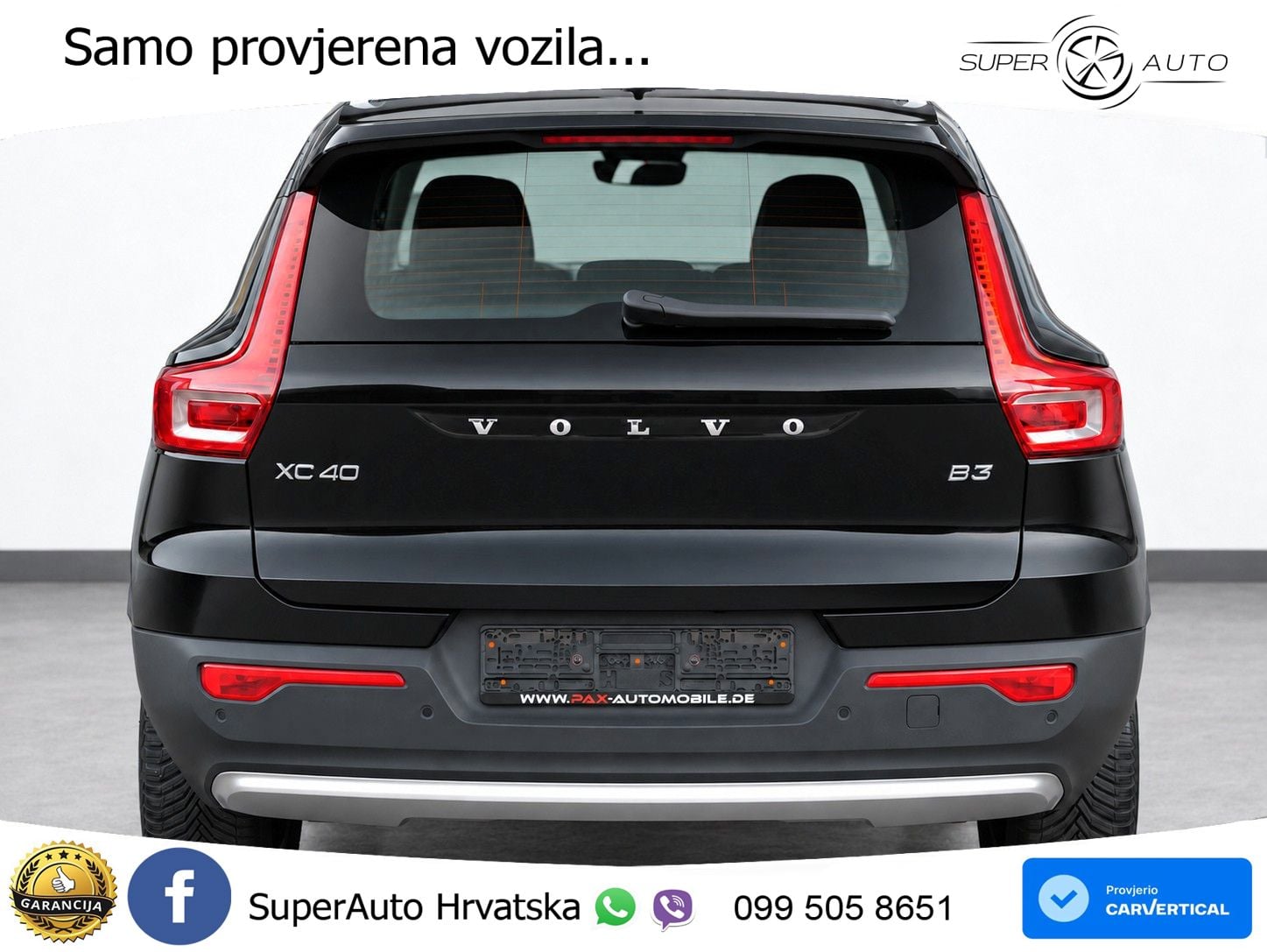 Volvo XC40 2.0 B3 163 KS Automatic LED+GR SJED+ACC