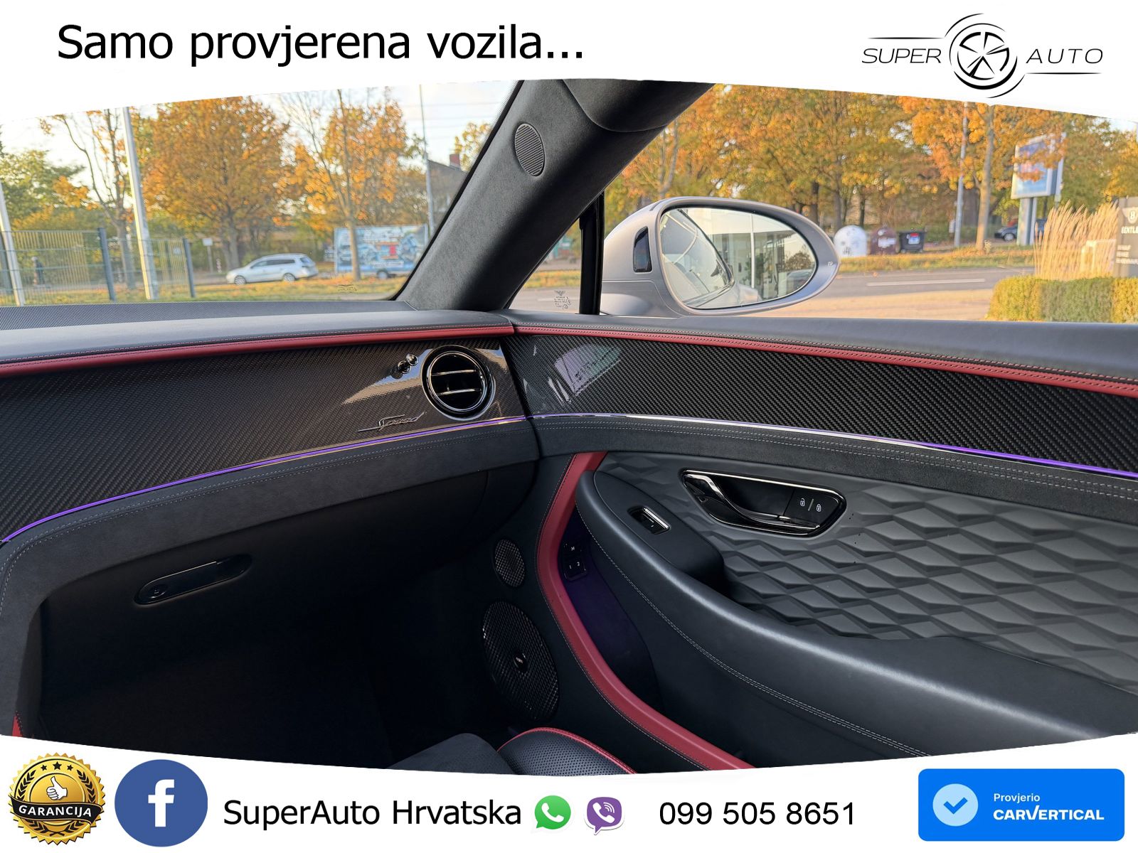 Bentley Continental GT IV 4.0 V8 TFSi (782 KS) AWD DCT ZRAČNI+ACC+GR SJED+KAM+PANO