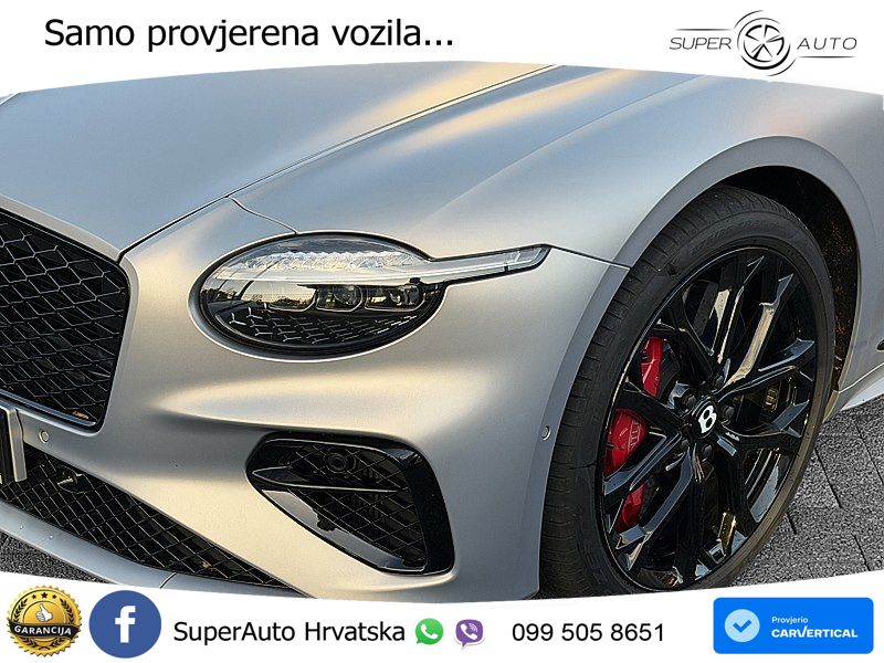 Bentley Continental GT IV 4.0 V8 TFSi (782 KS) AWD DCT ZRAČNI+ACC+GR SJED+KAM+PANO