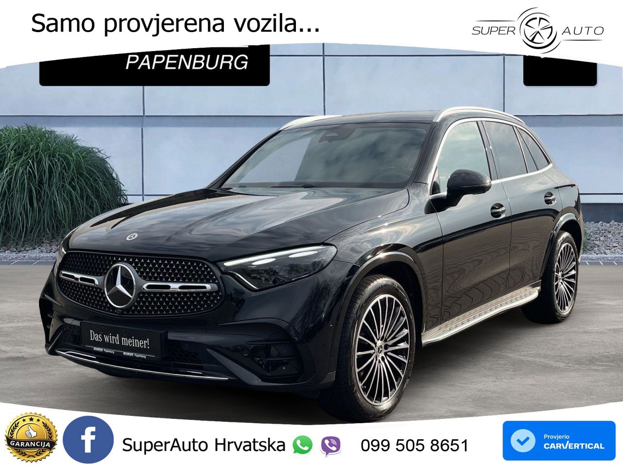Mercedes GLC 220d (197 KS) 4MATIC 9G-TRONIC AMG LED+GR SJED+ACC