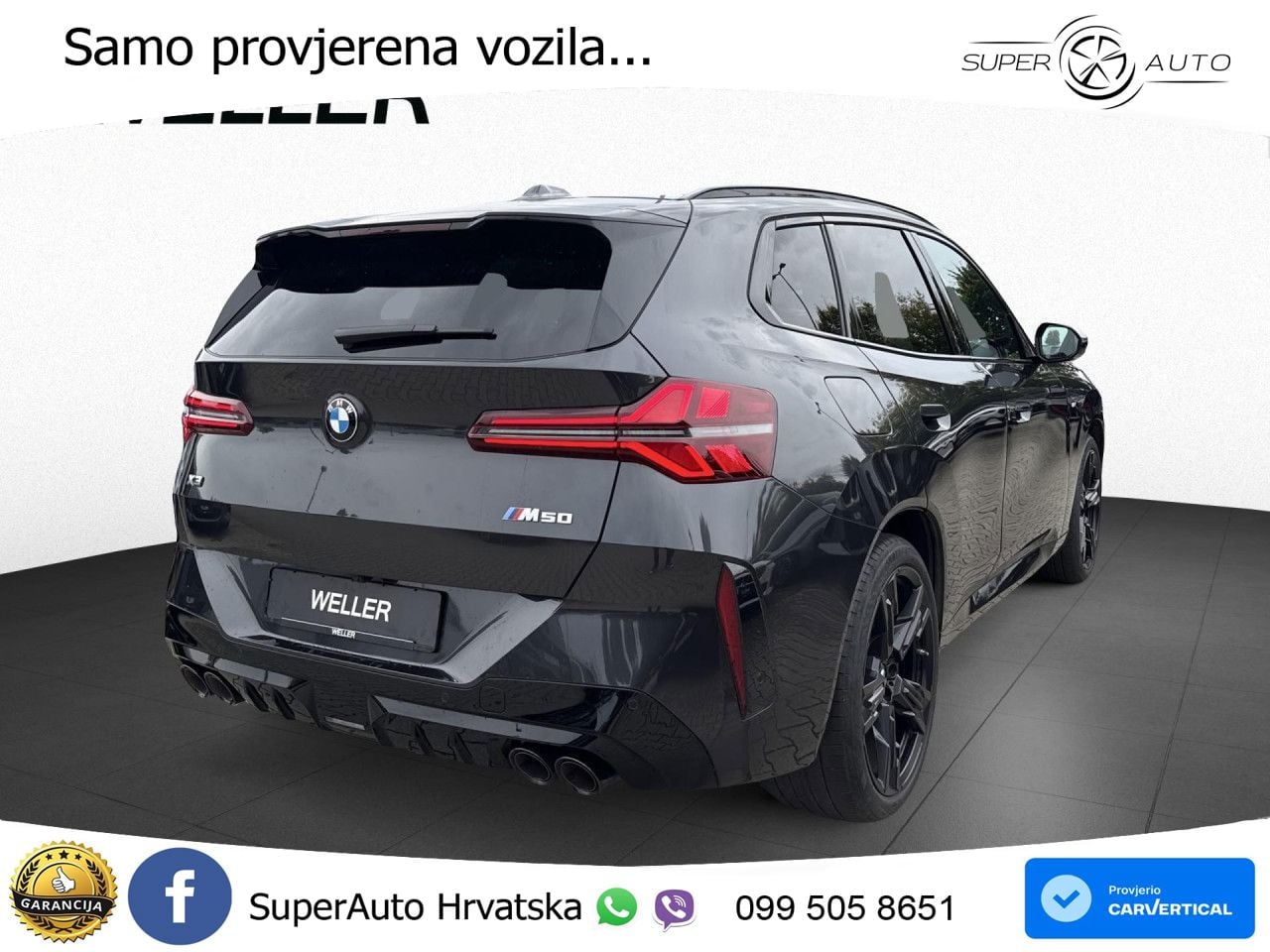 BMW X3 M50 xDrive Steptronic M Sport ACC+HEAD+4xGR SJED+360+PANO