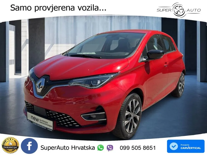 Renault Zoe 52 kWh (135 KS) Electric Evolution