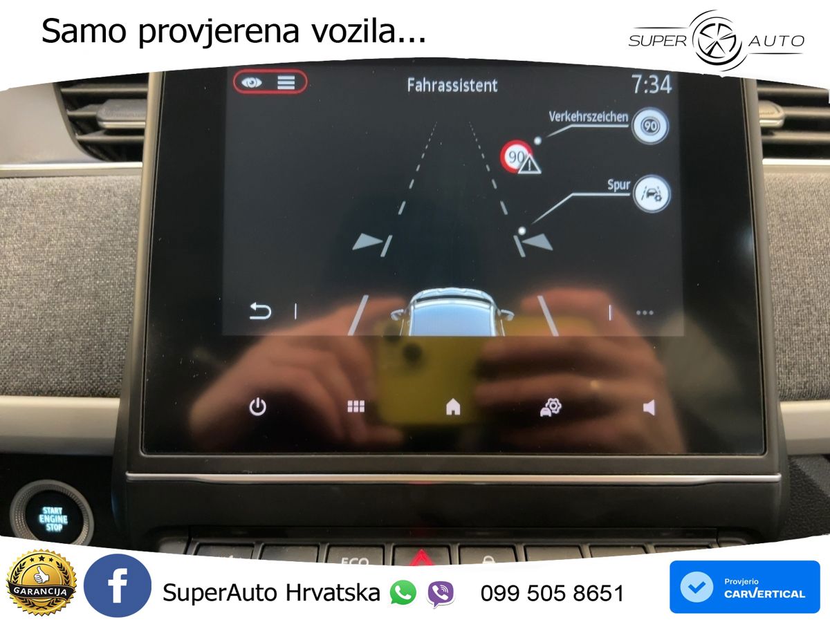Renault Zoe 52 kWh (135 KS) Electric Evolution