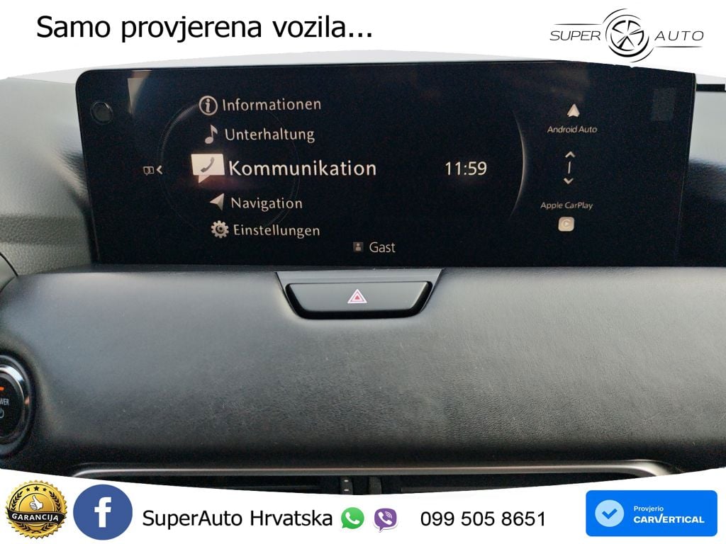 Mazda CX-60 2.5 e-Skyactiv (328 KS) AWD Automatic LED+GR SJED+ACC