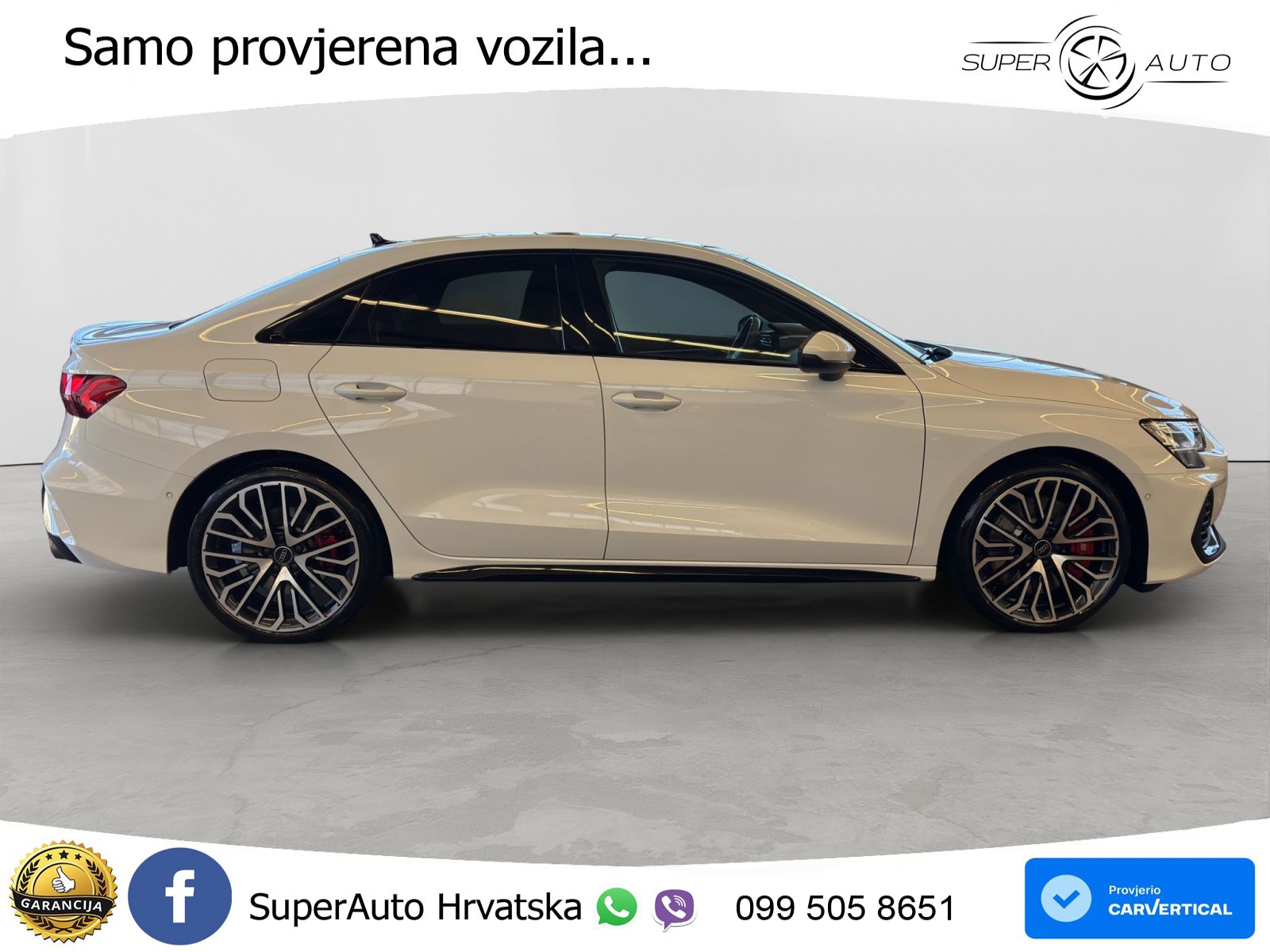 Audi S3 Limuzina 2.0 TFSI (333 KS) quattro S tronic MATRIX+GR SJED+KAM