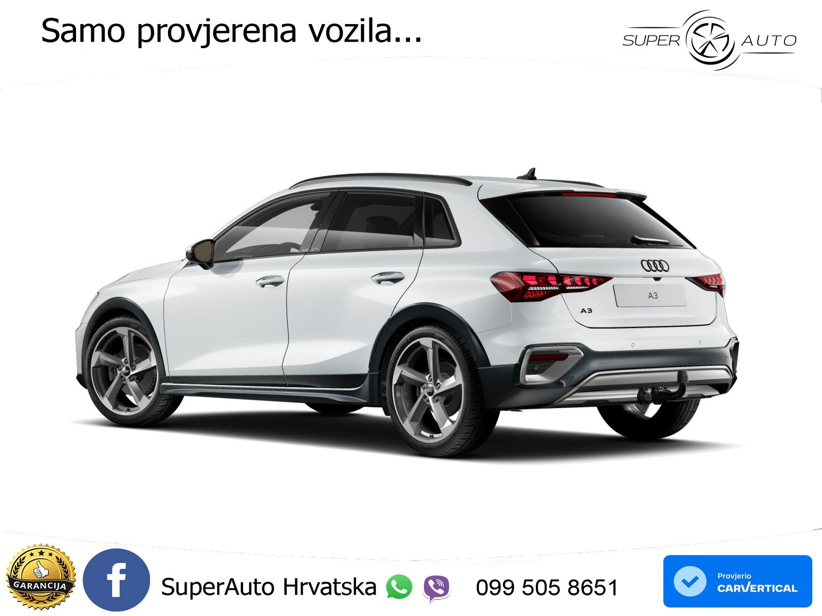 Audi A3 allstreet 35 TFSI (150 KS) LED+GR SJED+ACC