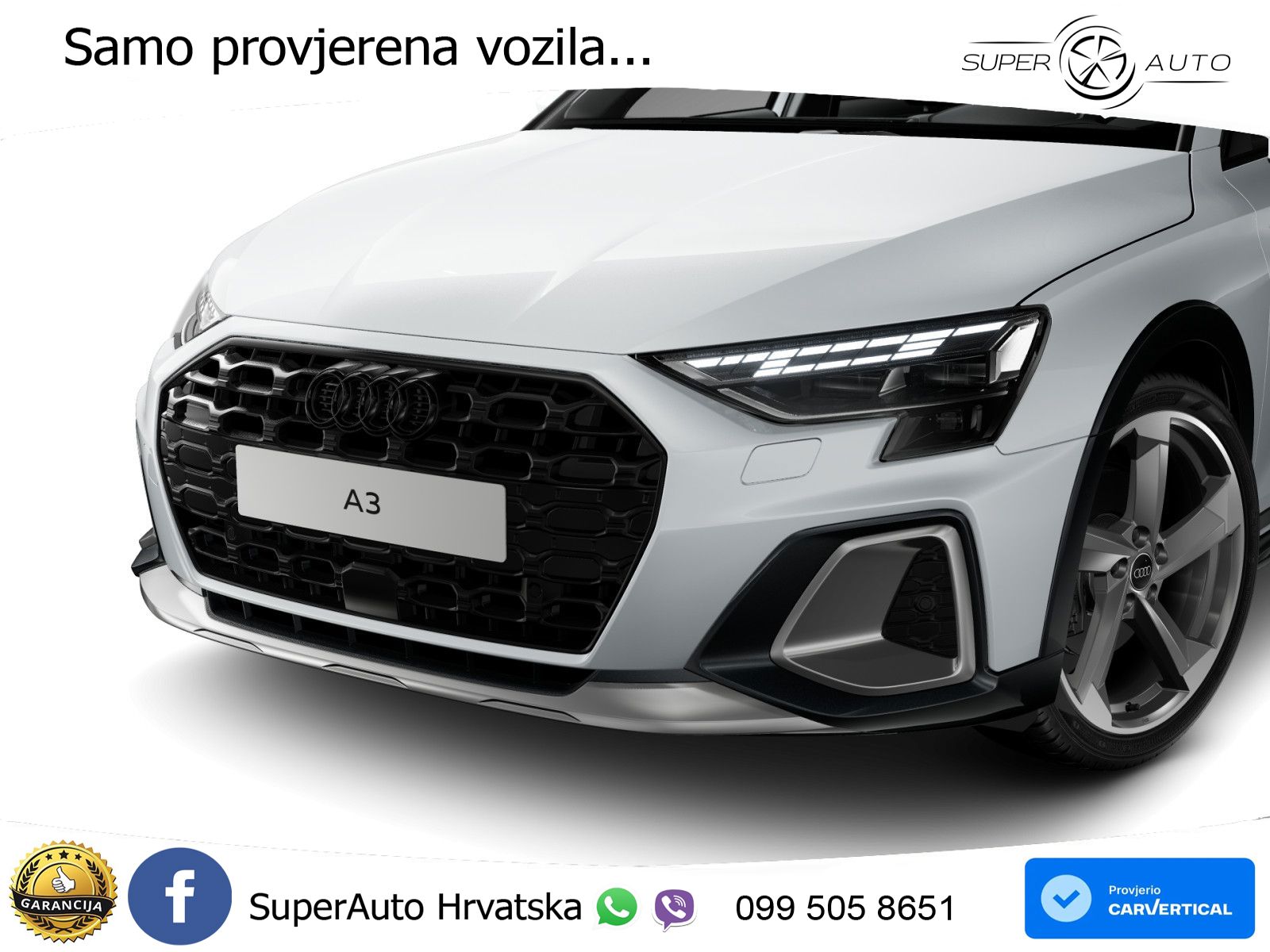 Audi A3 allstreet 35 TFSI (150 KS) LED+GR SJED+ACC