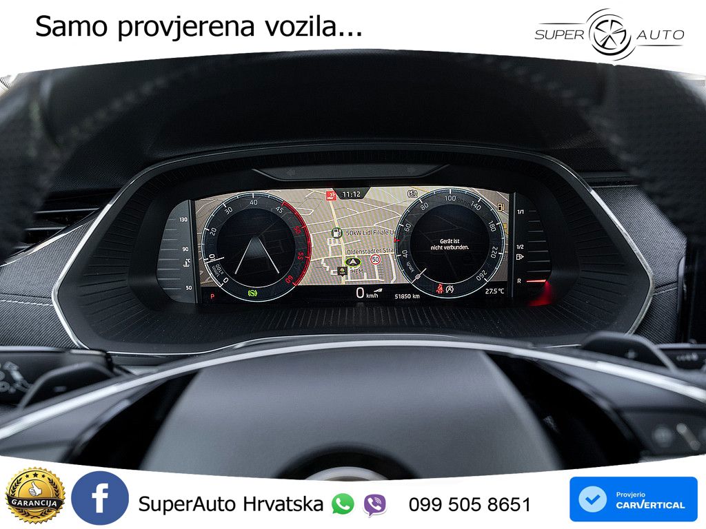 Škoda Octavia Combi 2.0 TDI (150 KS) DSG LED+GR SJED+ACC