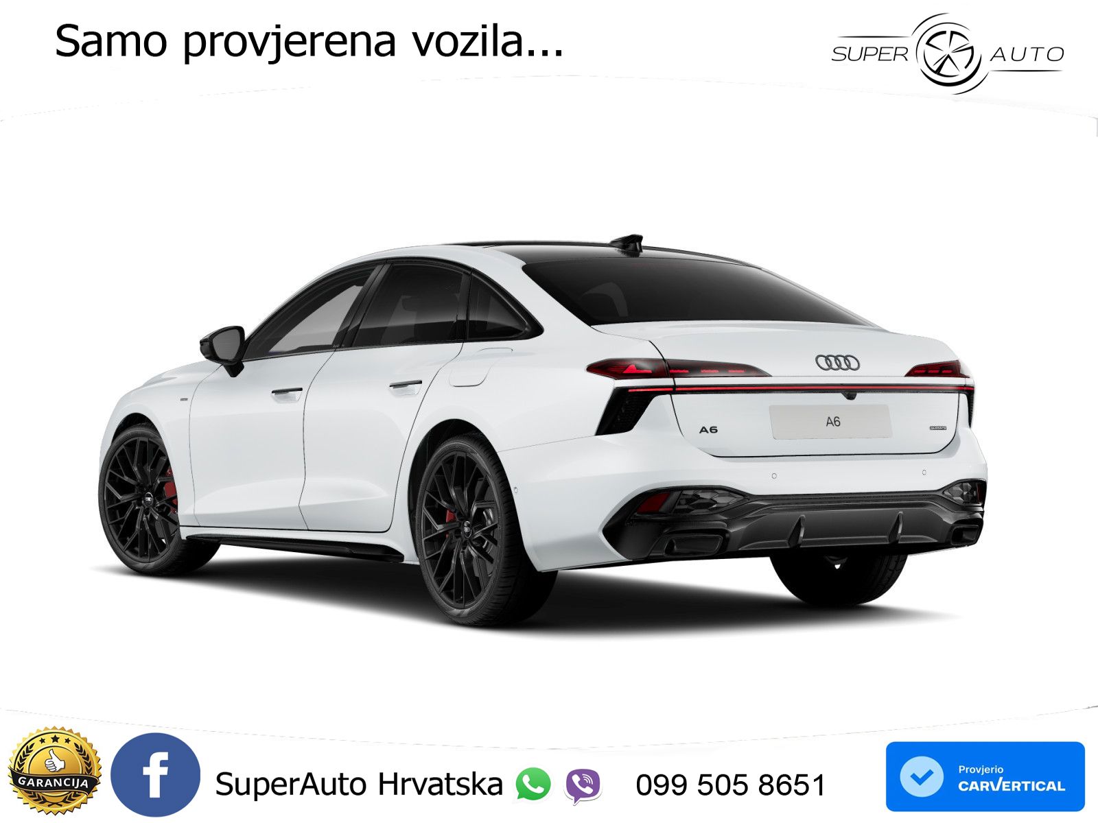 Audi A6 3.0 TFSI V6 (367 KS) quattro S tronic S line LED+GR SJED+ACC