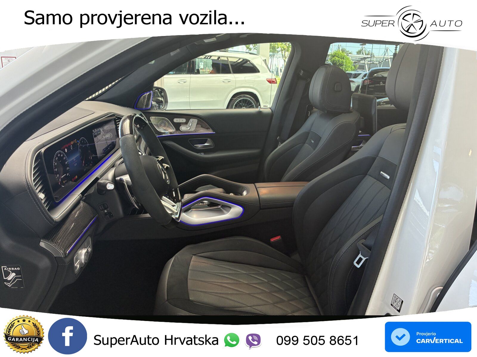 Mercedes-Benz GLS AMG GLS 63 V8 EQ Boost 4MATIC+ AMG SPEEDSHIFT TCT 9G ACC+HEAD+4xGR SJED+360+PANO