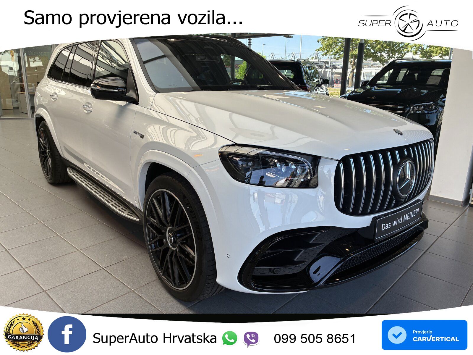 Mercedes-Benz GLS AMG GLS 63 V8 EQ Boost 4MATIC+ AMG SPEEDSHIFT TCT 9G ACC+HEAD+4xGR SJED+360+PANO