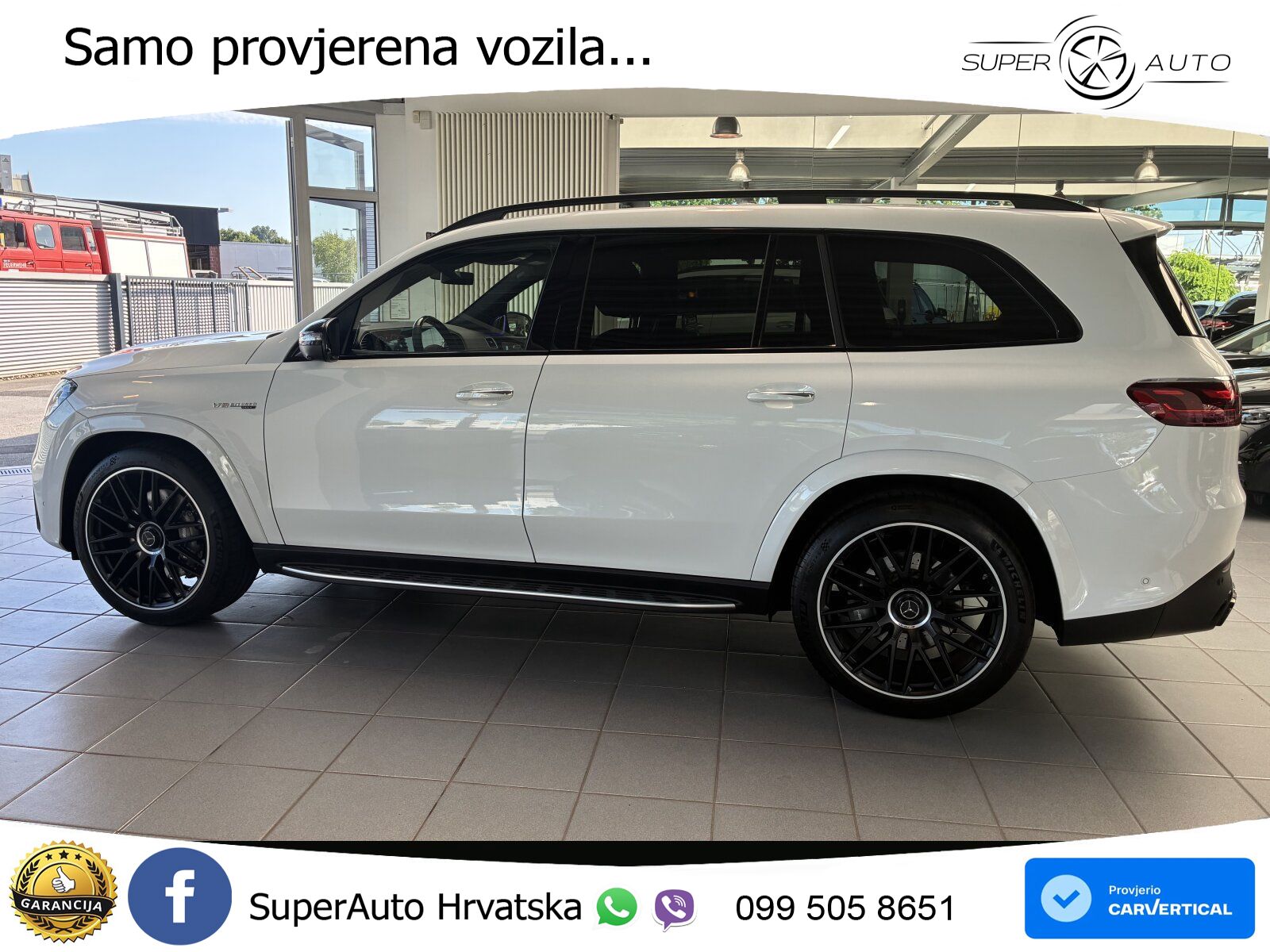 Mercedes-Benz GLS AMG GLS 63 V8 EQ Boost 4MATIC+ AMG SPEEDSHIFT TCT 9G ACC+HEAD+4xGR SJED+360+PANO