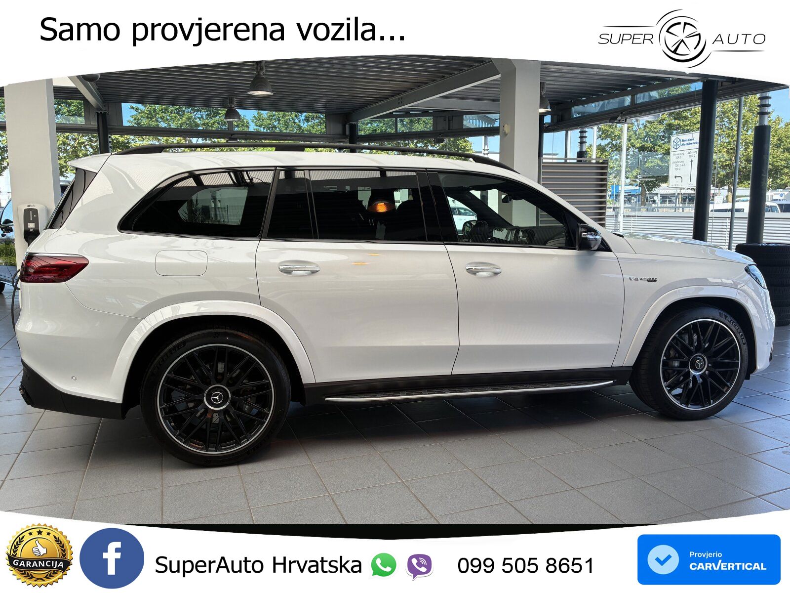 Mercedes-Benz GLS AMG GLS 63 V8 EQ Boost 4MATIC+ AMG SPEEDSHIFT TCT 9G ACC+HEAD+4xGR SJED+360+PANO