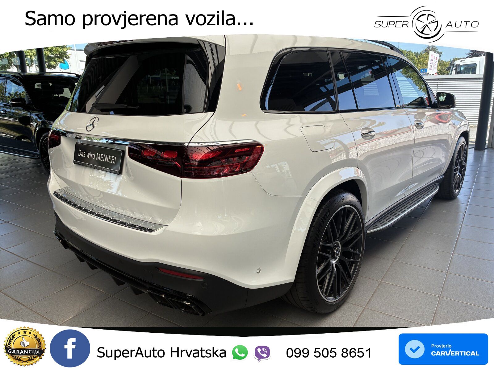 Mercedes-Benz GLS AMG GLS 63 V8 EQ Boost 4MATIC+ AMG SPEEDSHIFT TCT 9G ACC+HEAD+4xGR SJED+360+PANO