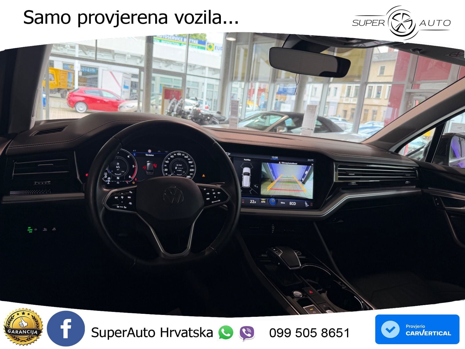 Volkswagen Touareg 3.0 V6 TDI (231 KS) 4MOTION Tiptronic R-Line ZRAČNI+ACC+4xGR SJED+KAM