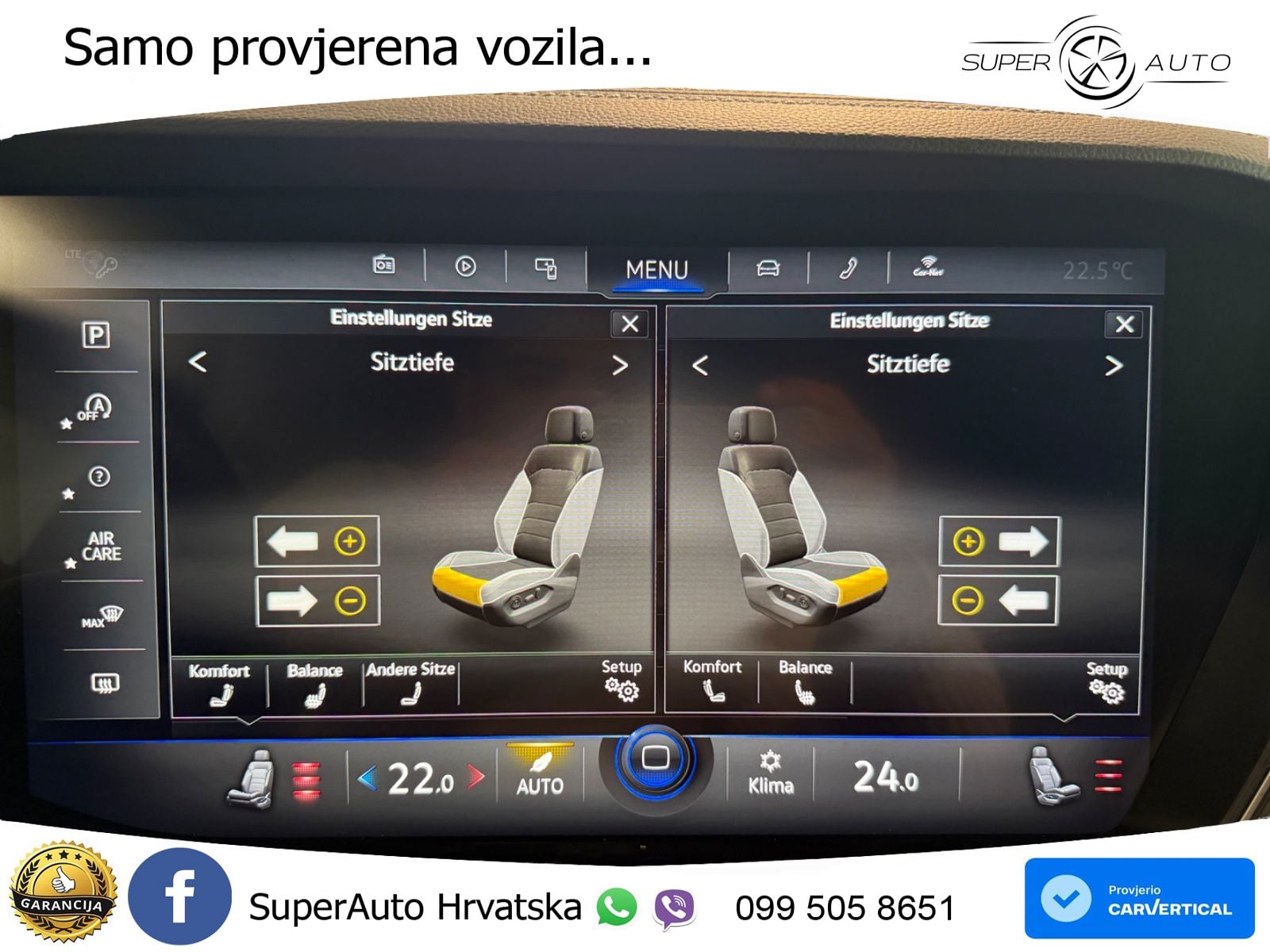 Volkswagen Touareg 3.0 V6 TDI (231 KS) 4MOTION Tiptronic R-Line ZRAČNI+ACC+4xGR SJED+KAM