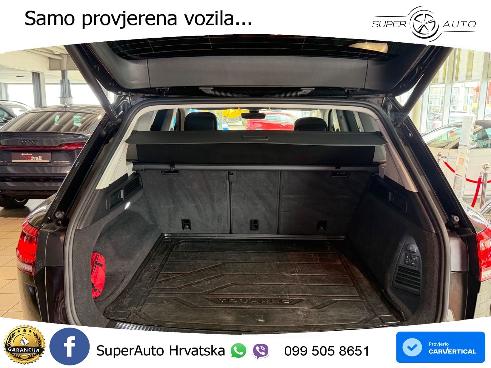 Volkswagen Touareg 3.0 V6 TDI (231 KS) 4MOTION Tiptronic R-Line ZRAČNI+ACC+4xGR SJED+KAM