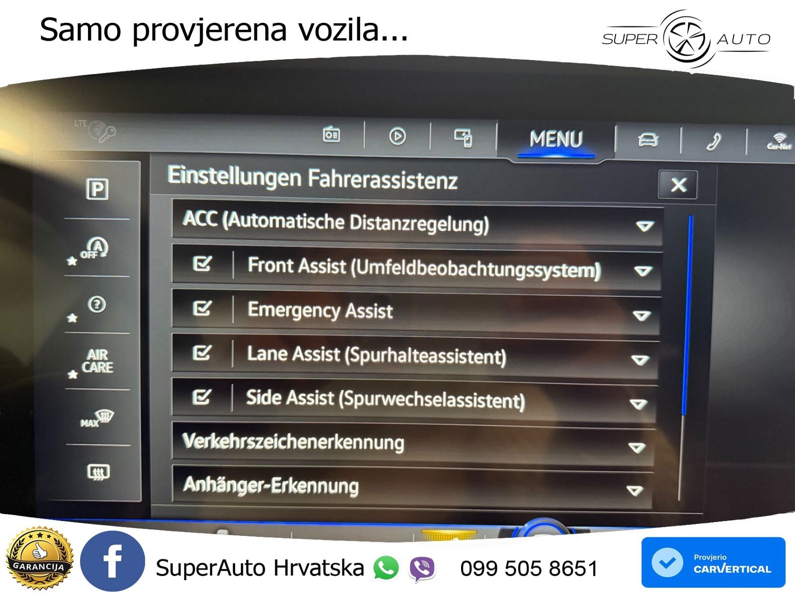 Volkswagen Touareg 3.0 V6 TDI (231 KS) 4MOTION Tiptronic R-Line ZRAČNI+ACC+4xGR SJED+KAM