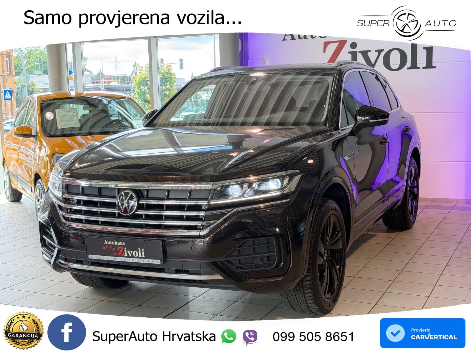 Volkswagen Touareg 3.0 V6 TDI (231 KS) 4MOTION Tiptronic R-Line ZRAČNI+ACC+4xGR SJED+KAM