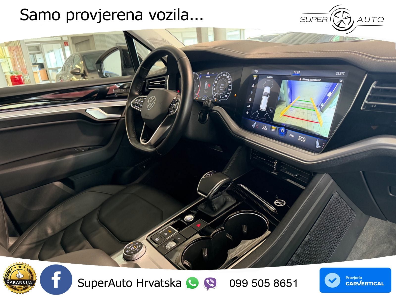 Volkswagen Touareg 3.0 V6 TDI (231 KS) 4MOTION Tiptronic R-Line ZRAČNI+ACC+4xGR SJED+KAM