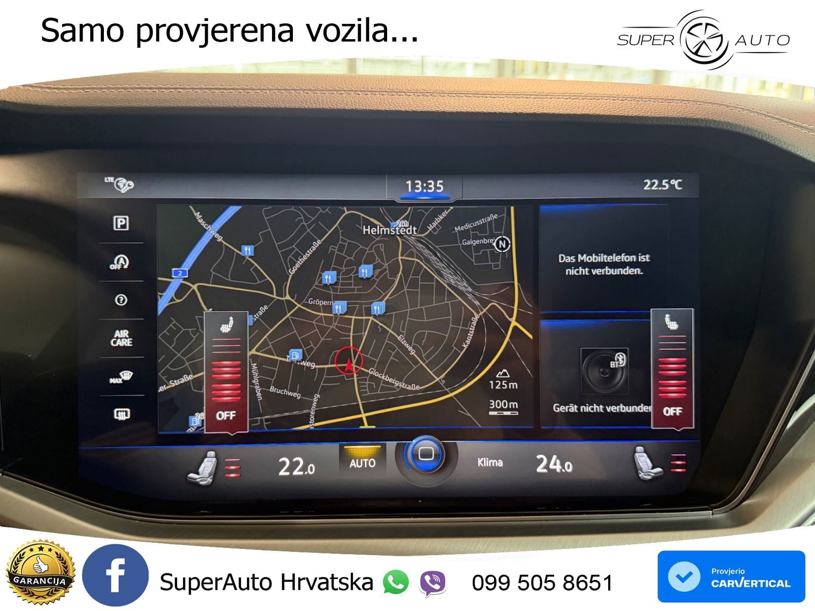 Volkswagen Touareg 3.0 V6 TDI (231 KS) 4MOTION Tiptronic R-Line ZRAČNI+ACC+4xGR SJED+KAM