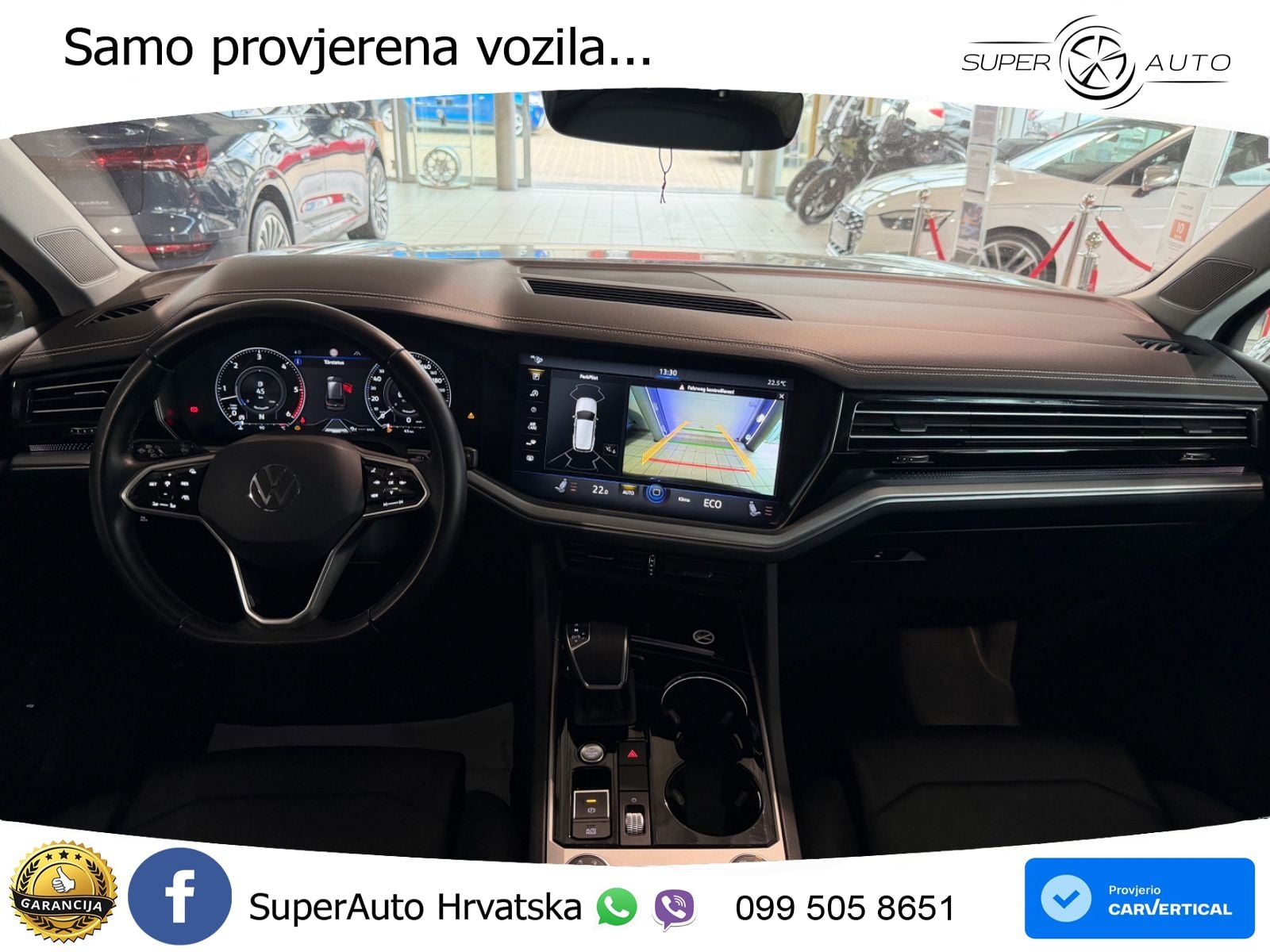 Volkswagen Touareg 3.0 V6 TDI (231 KS) 4MOTION Tiptronic R-Line ZRAČNI+ACC+4xGR SJED+KAM
