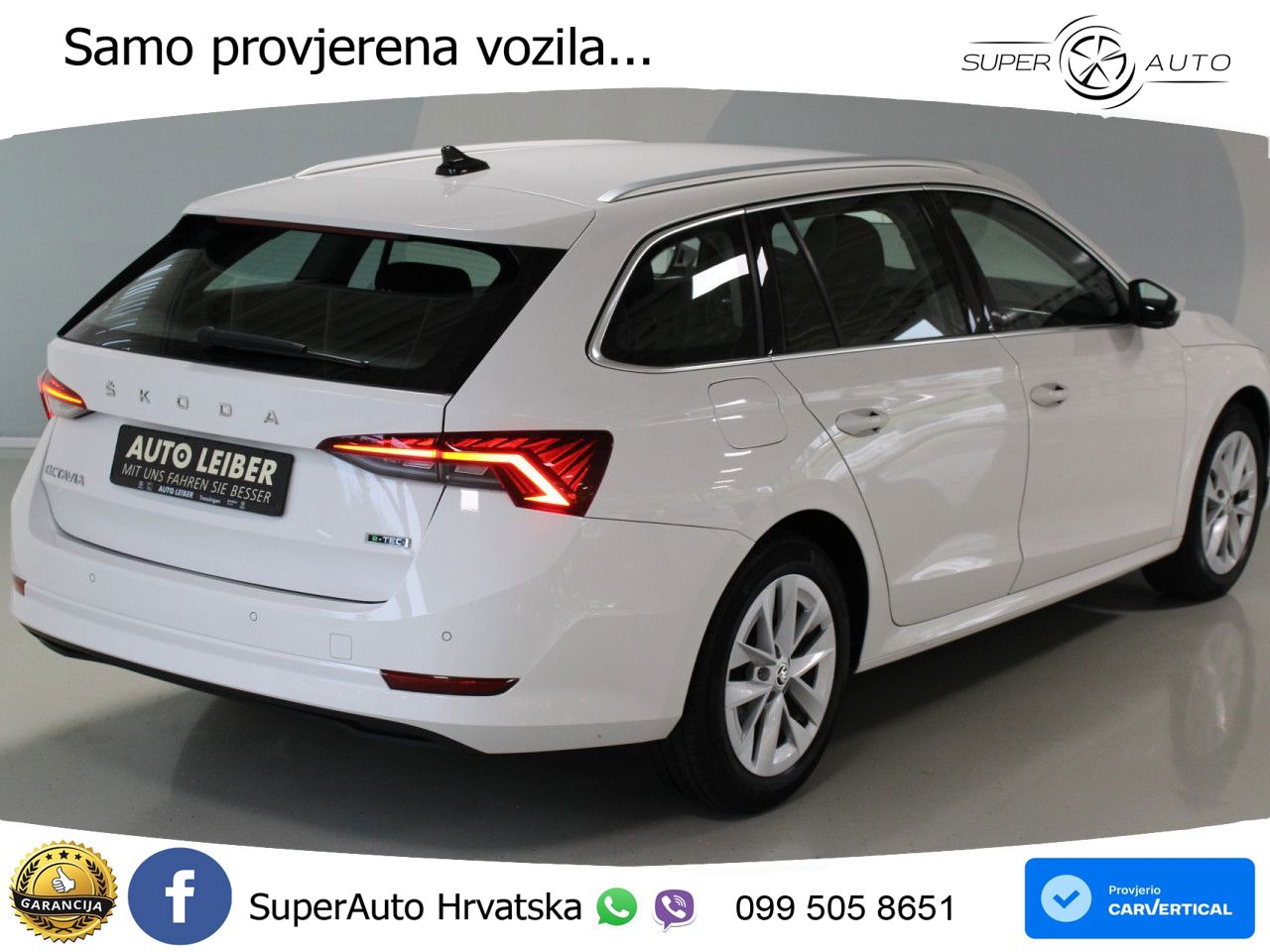 Škoda Octavia Combi 1.5 TSI EVO e-TEC (150 KS) DSG LED+GR SJED+ACC