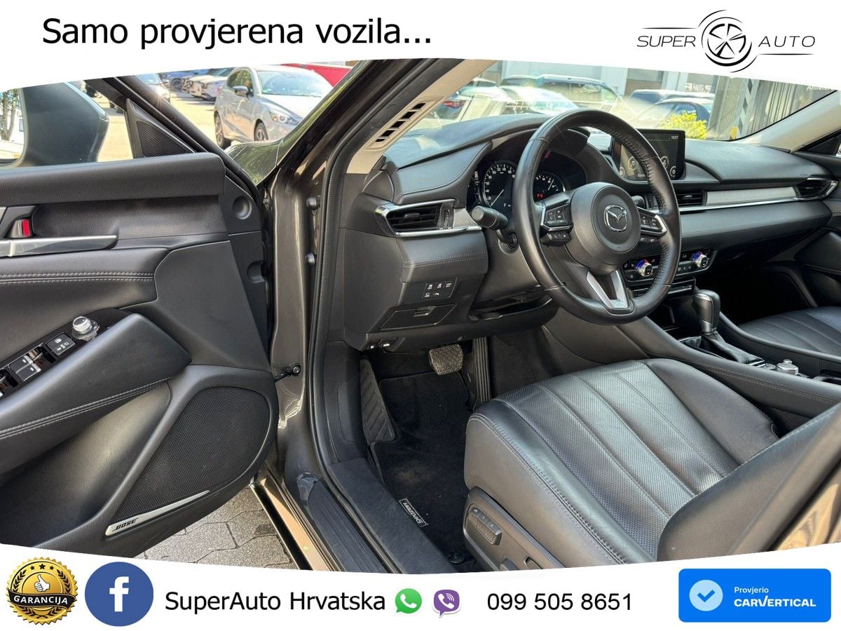 Mazda 6 Sport Combi 2.2 SKYACTIV-D (184 KS) SKYACTIV-Drive LED+GR SJED+ACC
