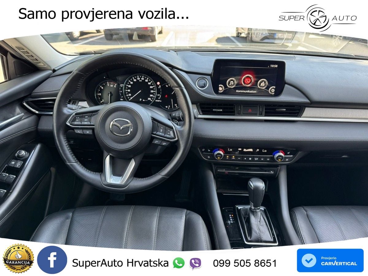 Mazda 6 Sport Combi 2.2 SKYACTIV-D (184 KS) SKYACTIV-Drive LED+GR SJED+ACC
