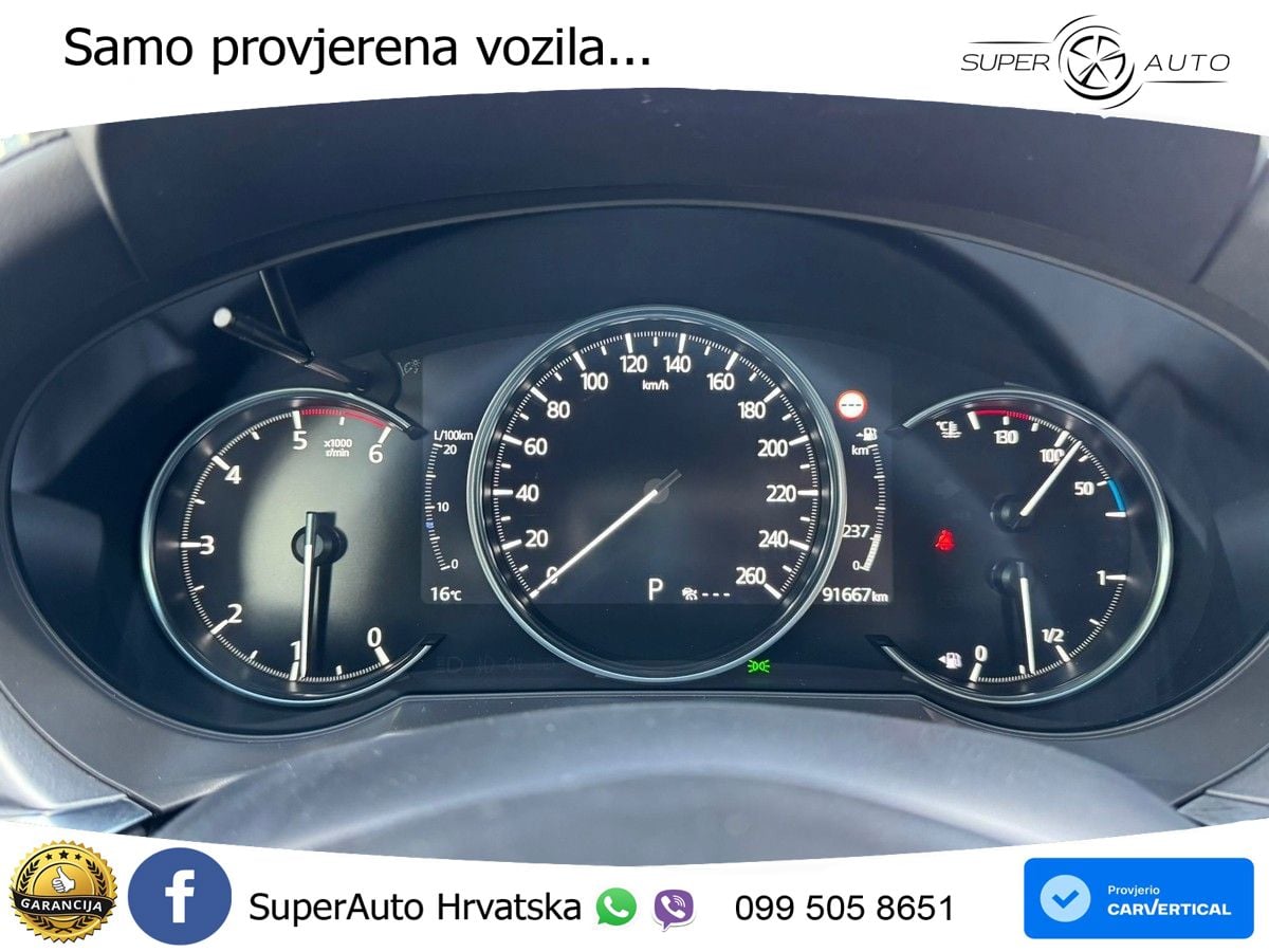 Mazda 6 Sport Combi 2.2 SKYACTIV-D (184 KS) SKYACTIV-Drive LED+GR SJED+ACC