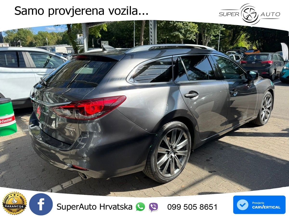 Mazda 6 Sport Combi 2.2 SKYACTIV-D (184 KS) SKYACTIV-Drive LED+GR SJED+ACC