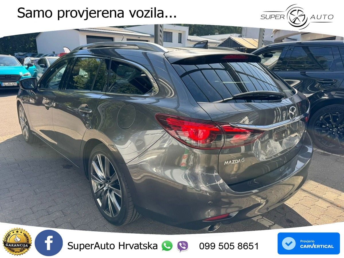 Mazda 6 Sport Combi 2.2 SKYACTIV-D (184 KS) SKYACTIV-Drive LED+GR SJED+ACC