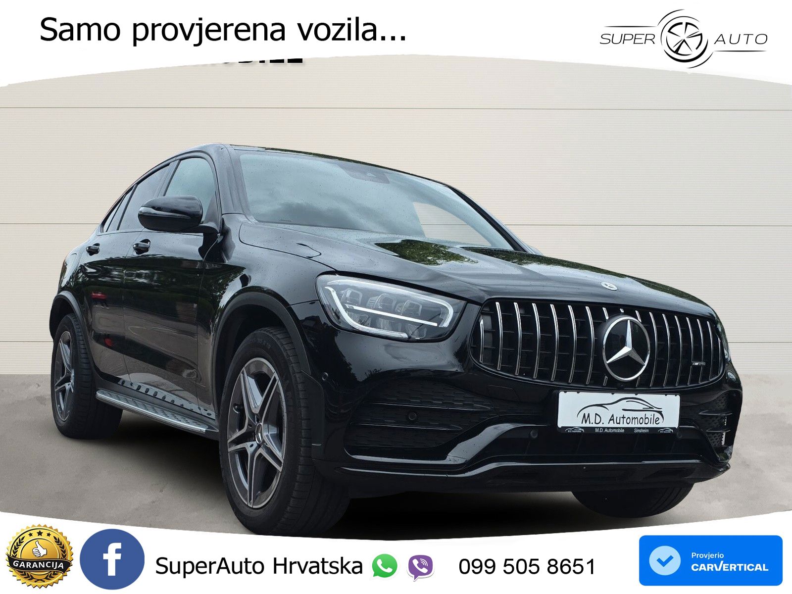 Mercedes GLC Coupe AMG 43 V6 (390 KS) 4MATIC TCT