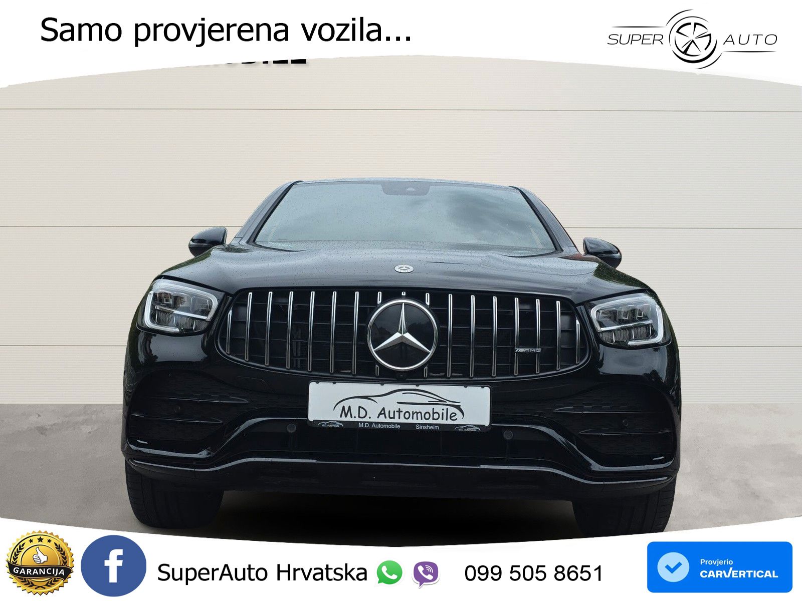 Mercedes GLC Coupe AMG 43 V6 (390 KS) 4MATIC TCT
