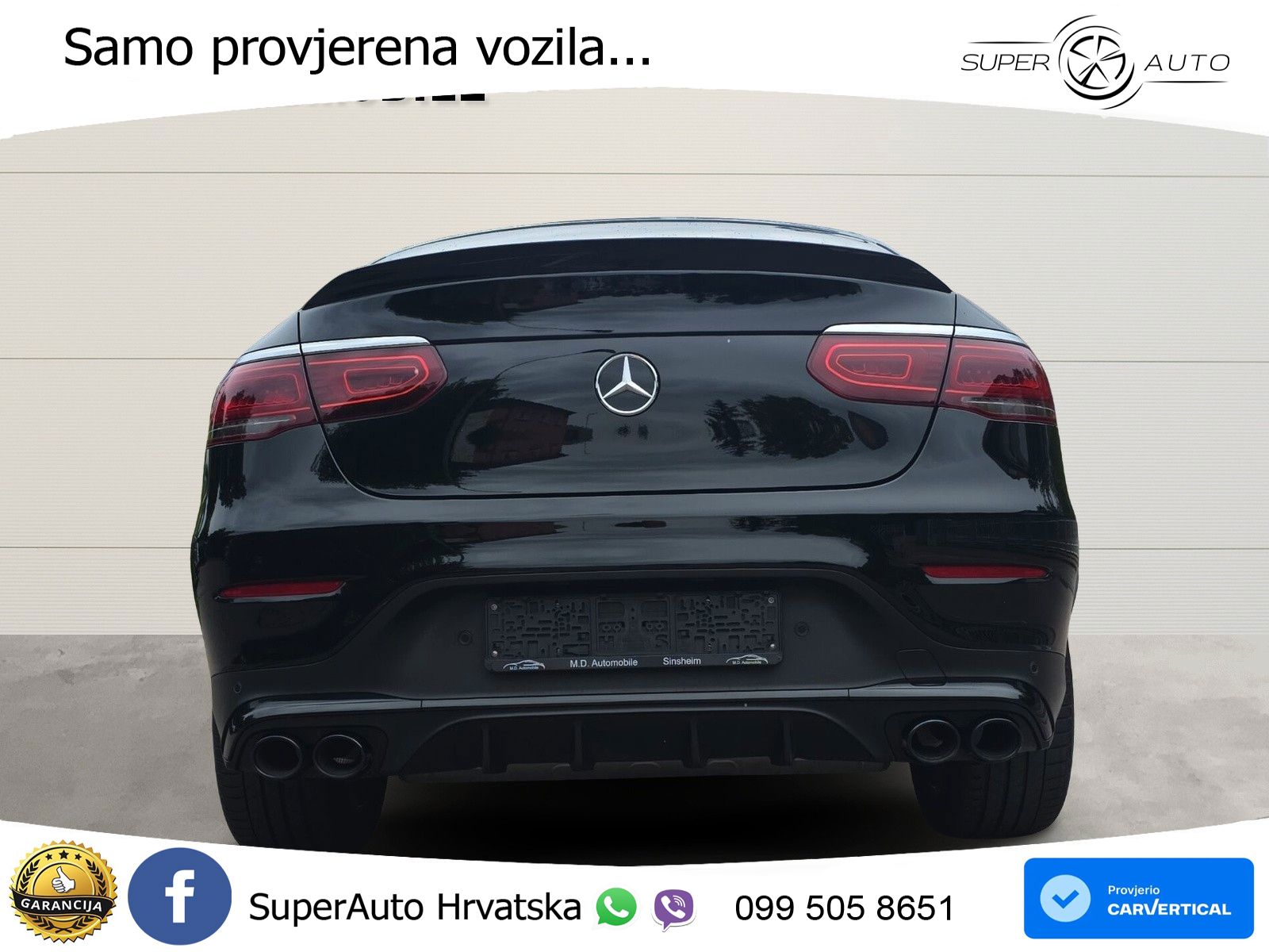 Mercedes GLC Coupe AMG 43 V6 (390 KS) 4MATIC TCT