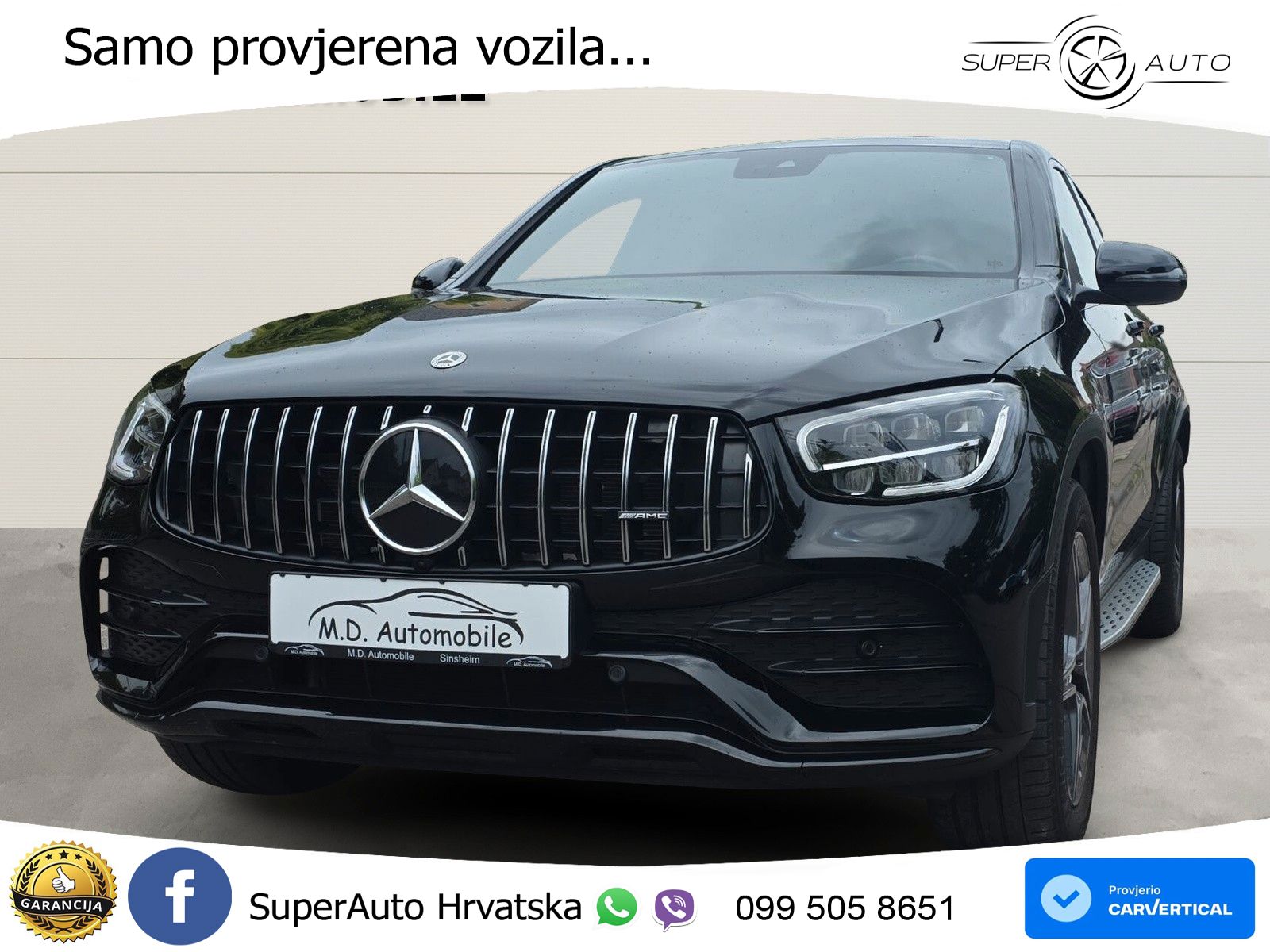 Mercedes GLC Coupe AMG 43 V6 (390 KS) 4MATIC TCT