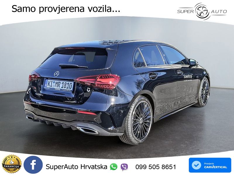 Mercedes-Benz A 200d 8G-DCT AMG LED+GR SJED+ACC