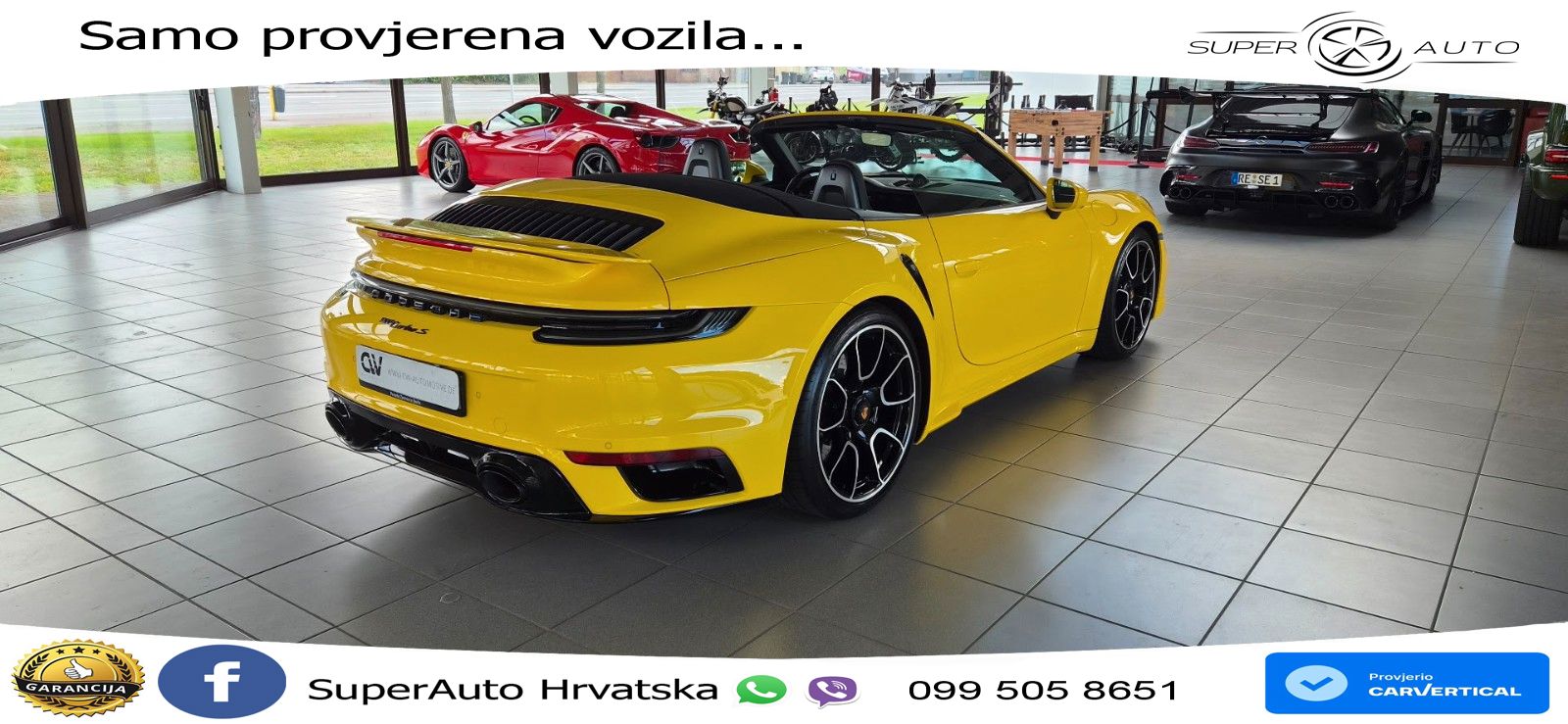 Porsche 911 Turbo S Cabriolet 3.8 (650 KS) PDK